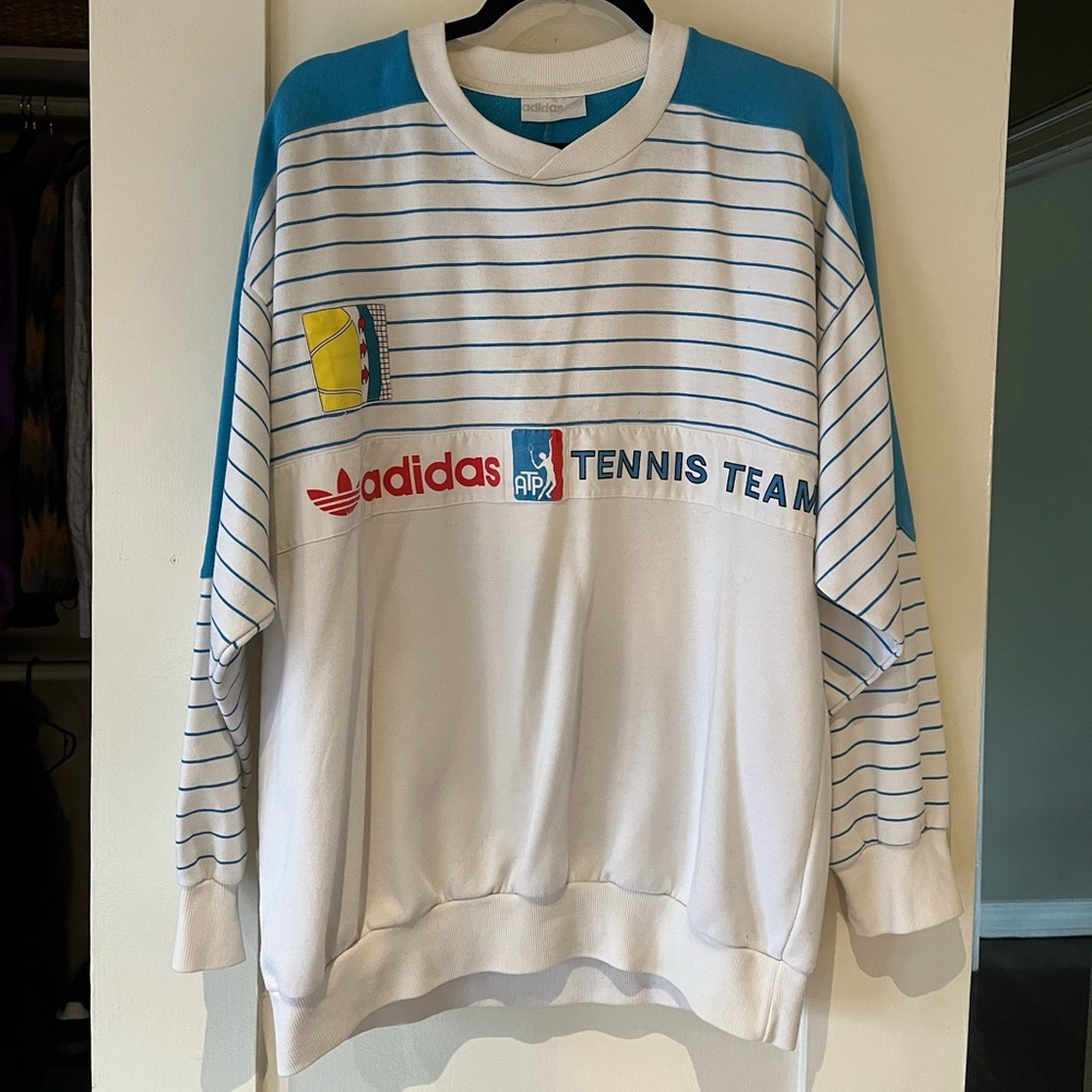 Adidas tennis team sweatshirt - vintage